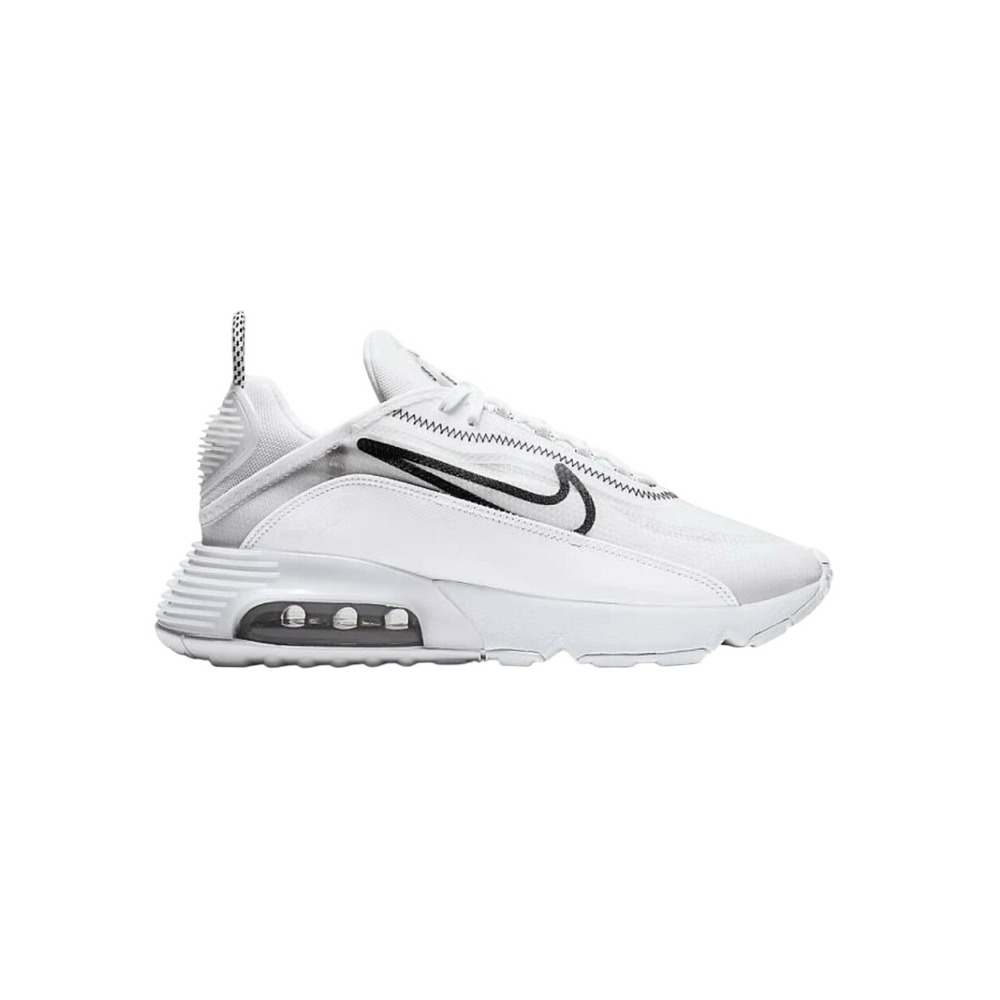 Nike Air Max 2090 Casual Sneakers White Black‎ Women's Shoes